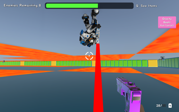 Alien Vs Kid combat