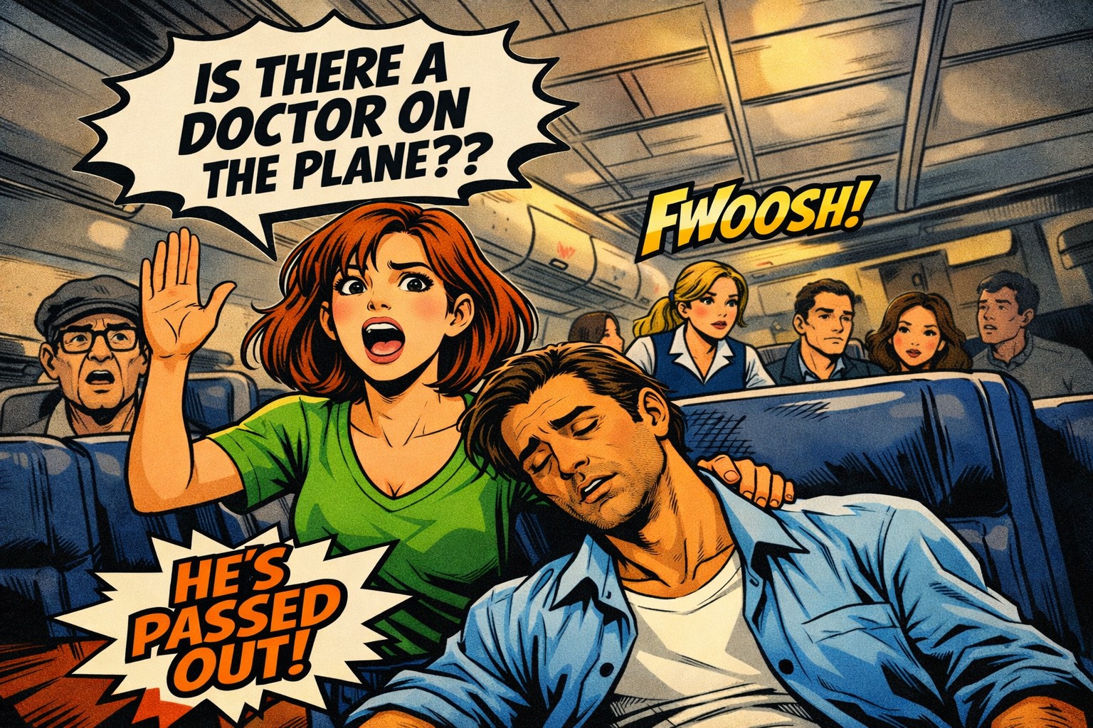 Is There a Doctor On The Plane??
